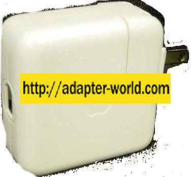 APPLE A1070 W008A130 AC ADAPTER 13Vdc 0.62A USB 100-240vac POWER