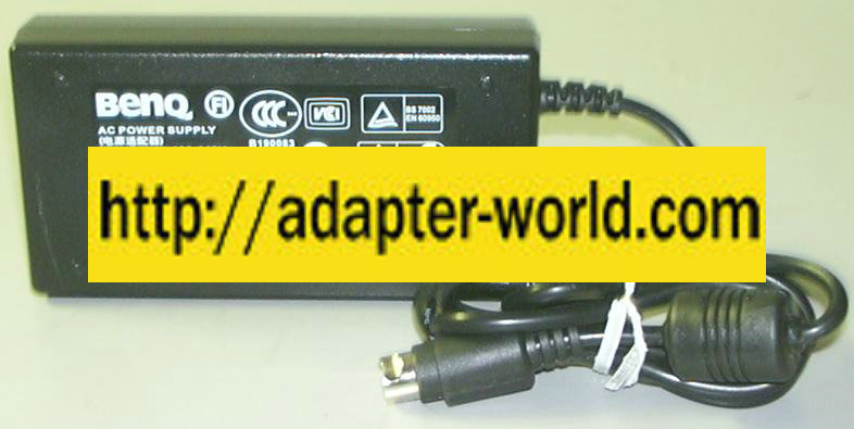 BENQ ACML-51 AC Adapter 12VDC 2.2A 5V 2A 4Pin Mini Din 10mm New