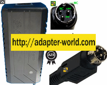 NEW BionX HP1202L3 01-3443 AC Adaptor 45.65Vdc 2A 3Pin 10mm power di
