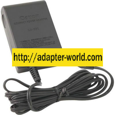 CANON CA-590 COMPACT POWER ADAPTER 8.4VDC 0.6A NEW MINI USB POW