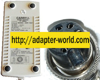 CARRY-I SNP-T041 AC ADAPTER 5V -12 12V DC 7A 0.3A 1A 43W