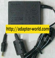 CASIO AD-C 52 G AC DC ADAPTER 5.3V 650MA POWER SUPPLY