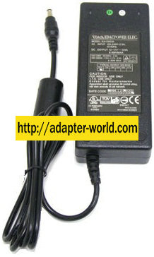 EDACPOWER EA10953 AC ADAPTER 24VDC 4.75A -( ) 2.5x5.5mm 100-240V