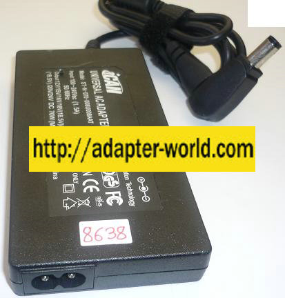 iCAN ST-N-070-008U008AAT UNIVERSAL AC ADAPTER 20/24VDC 70W NEW