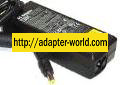 IBM 02K6543 AC Adapter 16VDC 3.36A NEW -( ) 2.5x5.5mm 02K6553 N