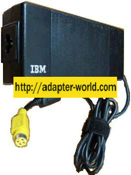 IBM 02K7085 AC Adapter 16VDC 7.5A 120W 4Pin 10mm Female New 100