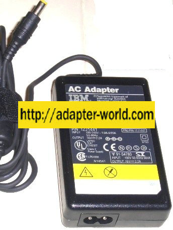 IBM 12J1441 AC ADAPTER 16VDC 2.2A CLASS 2 POWER SUPPLY 12J1442