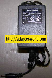KINGPRO KAD-0105012A AC ADAPTER 5V 2.5A POWER SUppl AC ADAPTOR