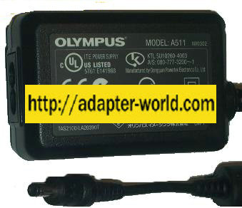 OLYMPUS A511 AC ADAPTER 5VDC 2A POWER SUPPLY FOR IR-300 CAMERA