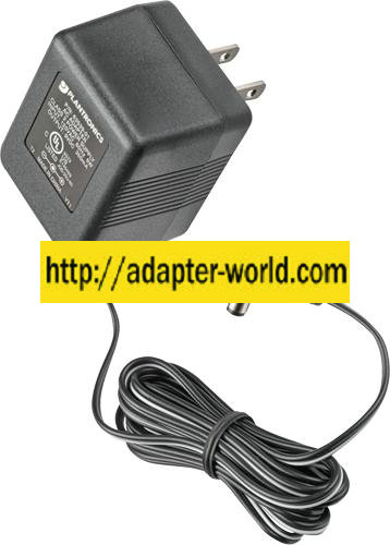 Plantronics U093040D AC ADAPTER 9VDC 400mA -( )- 2x5.5mm 117Vac