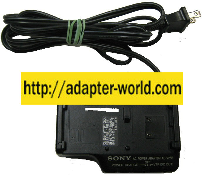 Sony AC-V25B AC ADAPTER 7.5V 1.5A 10V 1.1A Charger Power Supply