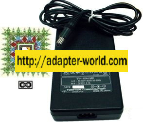 TOSHIBA PA2484U AC ADAPTER 15VDC 2.7A ITE POWER SUPPLY