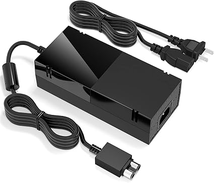 Xbox One Power Supply, AC Adapter Replacement Charger with Cable for Xbox 1, Xbox One Power Brick Advanced Ver Xbox One Power Supply, AC Adapter Replacement Charger with Cable for Xbox 1, Xbox One Power Brick Advanced Ver