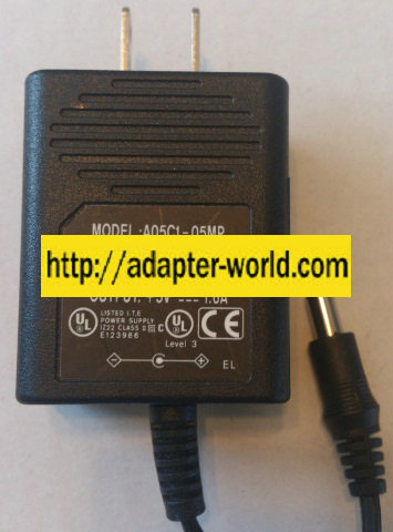 AKII A05C1-05MP AC ADAPTER 5VDC 1.6A NEW 3 x 5.5 x 9.4mm