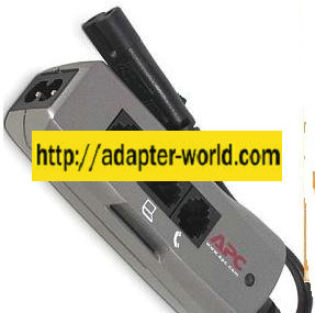APC PNOTEPRO NOTEBOOK MOBILE SURGE PROTECTOR 3 PORT CONNECTION