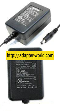 BROTHER AD-24 AC ADAPTER 9V 1.6A POWER SUPPLY LABEL PRINTER