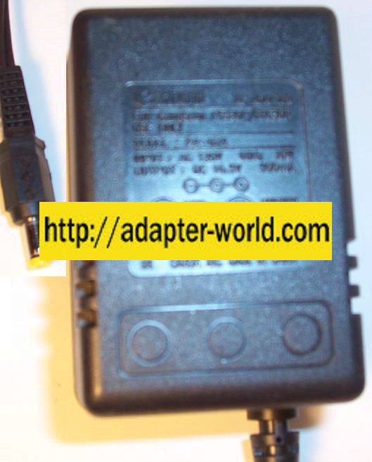 CANON PA-07A AC ADAPTER 10.5V 500mA 10W CANOSCAN FB330P FB630P C