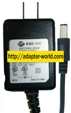 CUI INC EUA-101W-05 AC ADAPTER 5VDC 2A 2x5.5mm New 100-240vac D