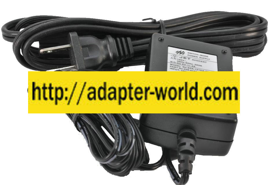 ENG EPA-121DA-06 AC ADAPTER 6VDC 2A SWITCHING POWER SUPPLY Avoc