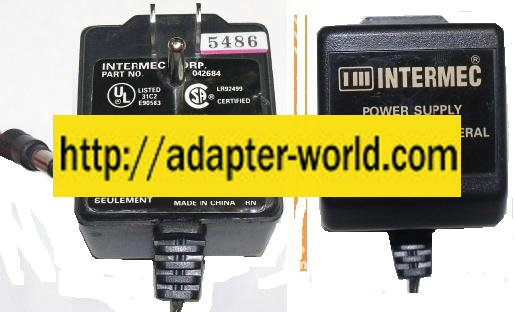INTERMEC W48D-10800-CZ/2 AC ADAPTER 10VDC 8W POWER SUPPLY