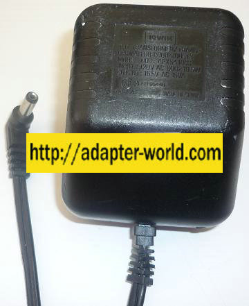 IRWIN APX541863 AC ADAPTER 16.5VAC 15VA NEW ~(~) 2.3x5.5x11.9mm