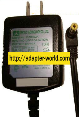 JENTEC JTA0302A AC Adapter 5VDC 2A D-Link Linksys Power Supply