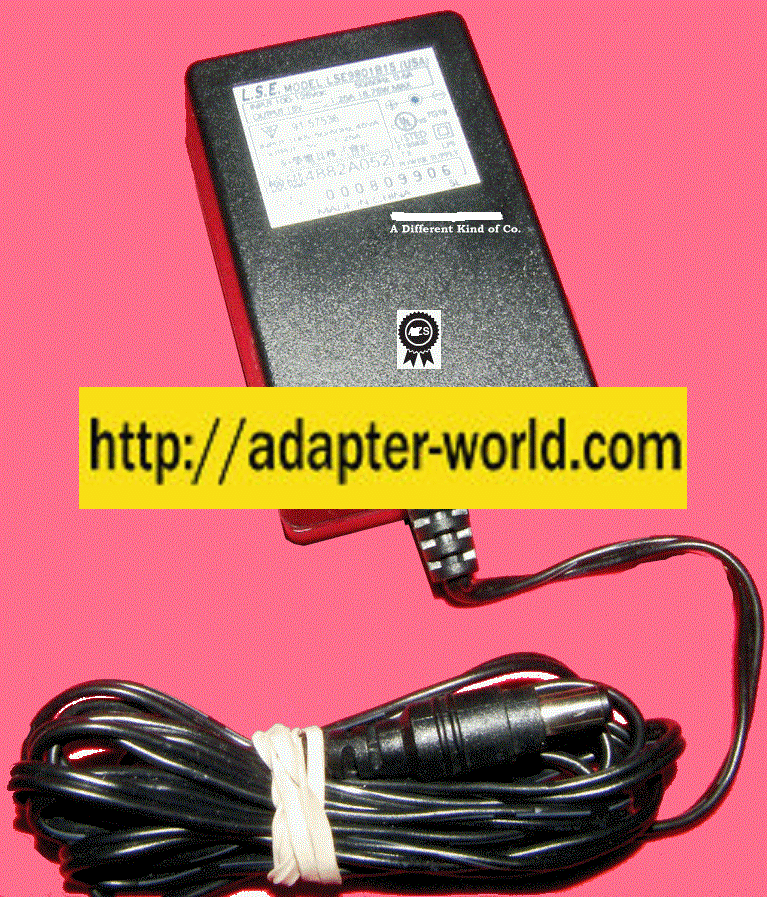 LI SHIN LSE9801B15 AC ADAPTER 15VDC 1.25A -( ) 2x5.5 18.75W Powe