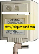 Lucent DAS-2 AC ADAPTER 9VAC 780mA ~(~) 2x5.5mm New 90 ° 120Vac