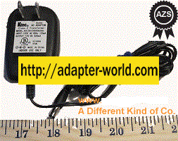 KTEC MODE KA12D120050035U AC ADAPTER 12VDC 500mA NEW -( ) 2.1x5