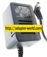NETGEAR MW48-1201200 AC ADAPTER 12VDC 1.2A NEW 2x5.4x9.5mm 90