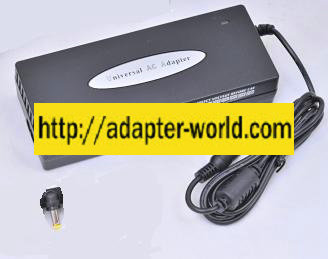 UNIVERSAL SC1260 AC ADAPTER 15V 6A 24VDC 5A MULTI VOLTAGE USB 5V