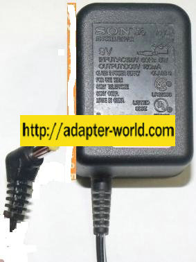 SONY AC-T56 AC ADAPTER 9V 150mA TELEPHONE POWER SUPPLY