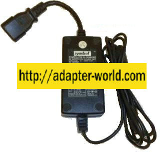 SYMBOL 50-24000-006 AC ADAPTER 12VDC 1A NEW -( ) 2x5.5mm Spectr - Click Image to Close
