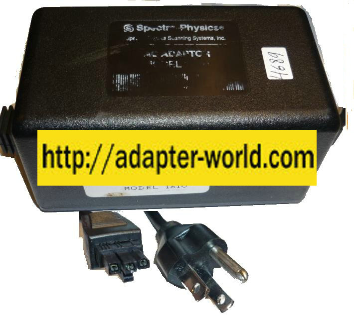 Spectra physics 1610 AC ADAPTER 7316-000-019 950LX SCANNER