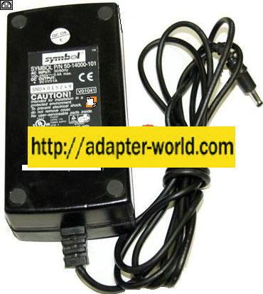 SYMBOL 50-14000-101 AC ADAPTER 9Vdc 1A POS BAR CODE SCANNER POWE