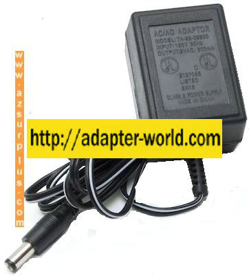 TA-28-09200 AC ADAPTER 9VAC 200mA NEW ~(~) 2x5.5mm ROUND BARRE