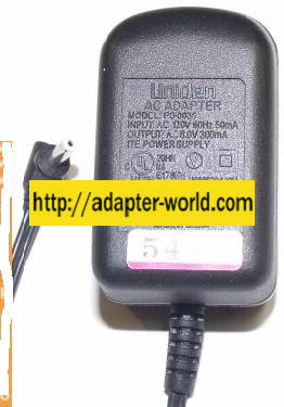 UNIDEN PS-0035 AC ADAPTER 8VAC 300mA ~(~) 1.2x3.5mm 90 ° CORDLESS