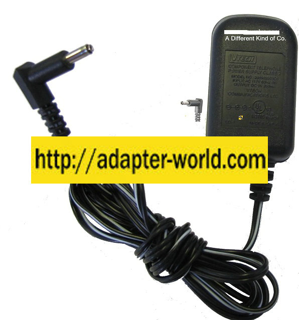 VTECH 280802OO3CO AC ADAPTER 9VDC 200mA NEW -( ) 1.2x3.5mm 90 °