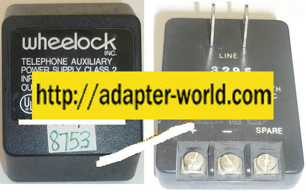 WHEELOCK EPS-2401 AC ADAPTER 24VDC 100mA NEW -( ) TRANSFORMER P