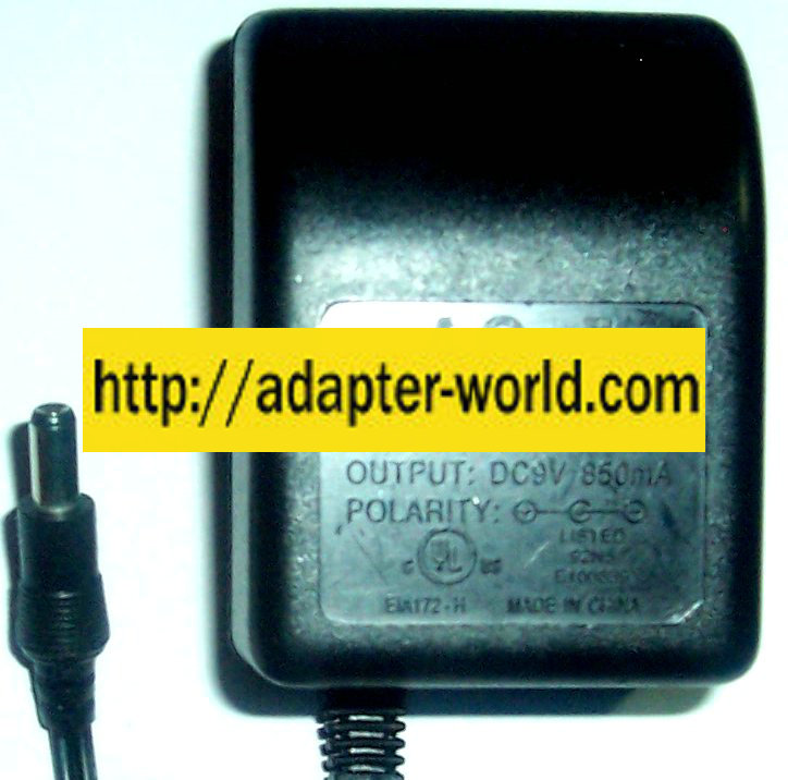 AC-5 48-9-850 AC Adapter DC 9V 850mA Power Supply AC-5 48-9-850 AC Adapter DC 9V 850mA Power Supply