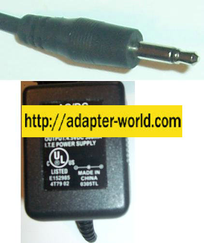 AD35-04505 AC DC Adapter 4.5V 300mA I.T.E Power Supply