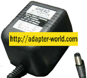 AHEAD MW41-1200500A AC ADAPTER AC 12V 500mA Straight Round Barre