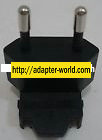 APD-EU 2 Prong round pin 4mm Connector part for Use with WA-15C0