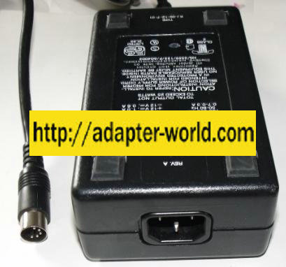 AULT SW300 AC ADAPTER 5Vdc 4A 12V 1A -12V 0.6A NEW 5-PIN 13mm