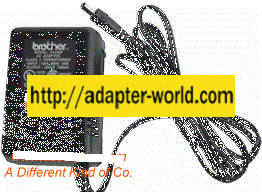 Brother A41808 AC Adapter 18vdc 700mA (-) 2x5.5mm New 120vac P