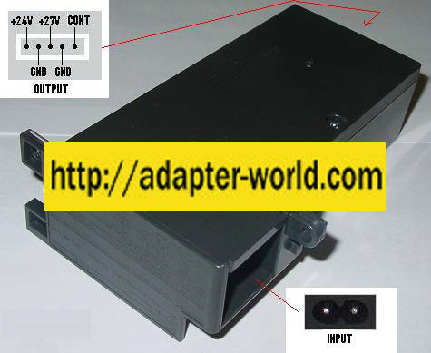 CANON K30235 AC ADAPTER 24VDC 0.5A 27V 0.6A 5Pins PIXMA iP4000 i - Click Image to Close