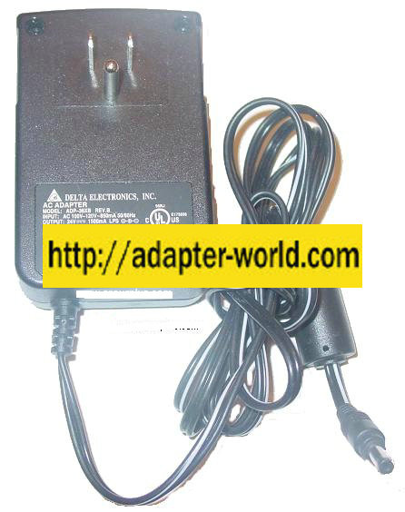 DELTA ADP-36XB AC ADAPTER 24VDC 1.5A -( )- 1.8x4.8mm New DONGYA