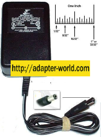 EFFICIENT NETWORKS P48121000A070G AC ADAPTER 12VDC 1000mA Ault P