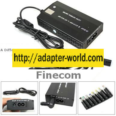 Finecom 3689 AC Adapter Ac TO DC 12V 5A -( ) 100W New Universal