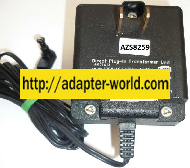 FW 4798 6971413 AC ADAPTER 14.5VDC 530mA NEW (-) 2x6mm DIRECT